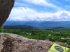 Les blocs offrent une belle vue sur nos montagnes